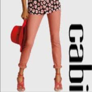 CAbi Women's Skinny Jeans in Coral